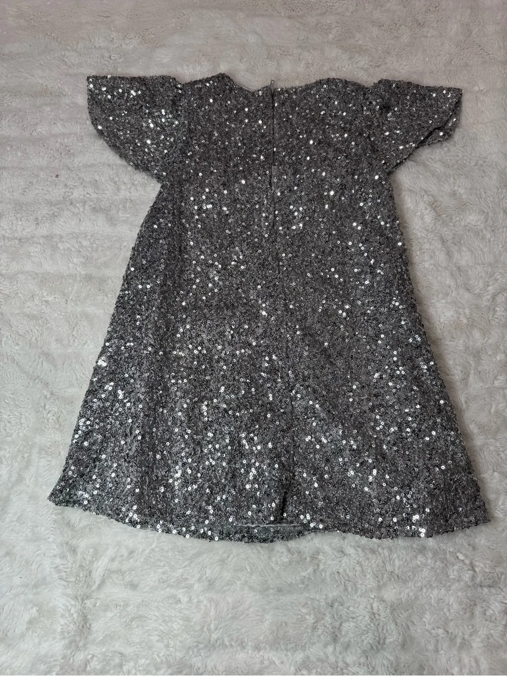 Biscotti Sequin Kids Dres with bow